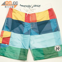 AMERICAN EAGLE OUTFITTERS彩色格仔滑浪褲 $390（a）