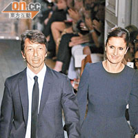 設計孖寶Maria Grazia Chiuri（左）與Pier Paolo Piccioli。