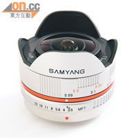 體積：60mm（直徑）×48.3mm<BR>重量：197g<BR>售價：$2,850（c）