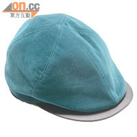 灰×藍色燈芯絨帽 $3,900