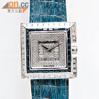 The Thalia Collection鑽石藍寶石腕錶　$380,000