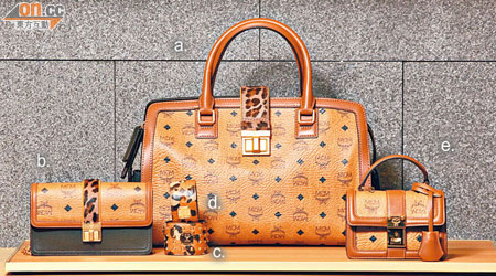 a.Doctor bag $8,000<br>b.Mini bag $4,200c.手帶 $1,700d.手帶 $1,500e.Mini Tracey系列手袋 $6,300