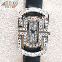 珍貴腕錶系列<br>鑲圓型鑽石腕錶 $943,000
