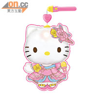 有聲的吹氣燈籠，襯以Hello Kitty歌星Look，絕配！$59.9（b）