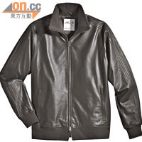 黑色Leather Track Jacket $8,000（b）
