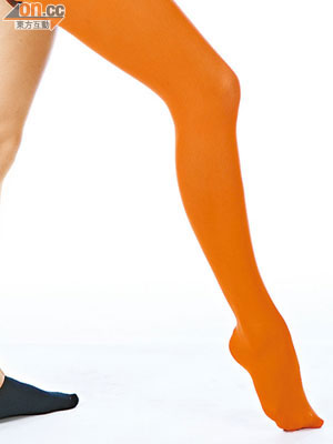 UNIQLO 鮮橙色絲襪 $39（a）