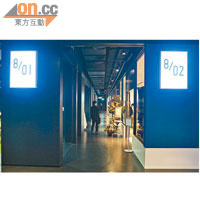 D47以外便是畫廊、展覽廳、會議室和出租流動辦公室空間。