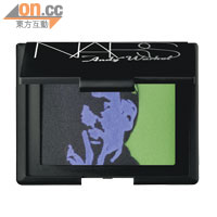 Products<br>Warhol「Self Portrait 1」三色眼影組（黑色、亮麗紫藍色、鮮艷綠色）$560（a）