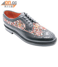 Florsheim×Duckie Brown黑色彩珠Wingtip皮鞋 $3,390