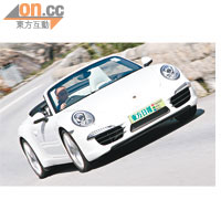 開篷新升Porsche 911 Carrera S Cabriolet