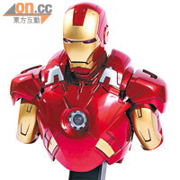 Iron Man Mark VII 1:4半胸像。