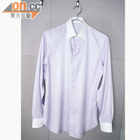白領紫色恤衫 $1,180
