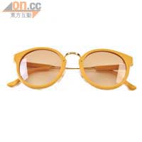 Super黃色Panama太陽眼鏡 $2,350（e）