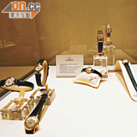 店內展廳特別以女裝錶為主題展出多枚珍貴女裝古董錶，包括60年代推出的Ladymatic手錶。