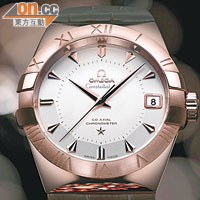 Constellation Sedna手錶以品牌獨家研發的Sedna 18K紅金製成，限量1,952枚。 $166,600