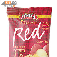 紅薯片　$29.5（b）<br>不含Gluten成分，即使對蛋白敏感也可進食。紅薯製成的薯片味道清新帶甜味，好吃。