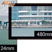 ZS30用盡480mm由尖沙咀Zoom過對面海，見到金紫荊廣場嘅旗桿。