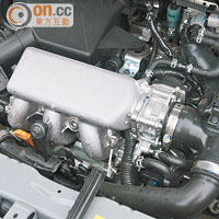引擎可輸出98ps馬力，而且耗油量低。