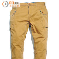 泥黃色Worker Pants $990