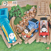 珍藏展品包括全港限量100架之非賣品特別版銀色Thomas，還有Stephen The Original Steamie、Connor、Millie等3架全新小火車。