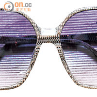 蛇紋太陽眼鏡　$3,960