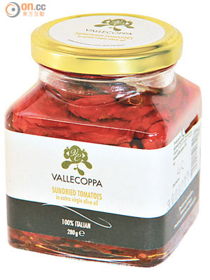 Vallecoppa<BR>橄欖油浸曬乾番茄 $93