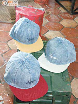 藍色Washed Denim 6-Panel $638/各