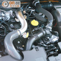 動傳核心downsizing後，引擎容積降至1.6公升兼加入Turbo裝置。