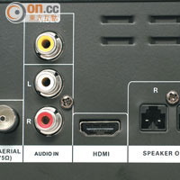 WIN<br>DTD3190兼播DVD及VCD等光碟，可透過HDMI接駁顯示屏睇片，靈活性強。