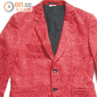 紅色流蘇西裝褸 $9,199