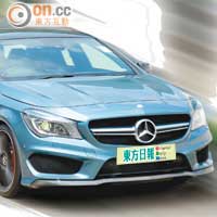 Mercedes-Benz CLA 45 AMG爆辣怪獸