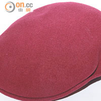 Kangol紅色羊毛賊仔帽 $399（c）