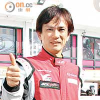 日本車手谷川達也排位賽將以第二位上陣。