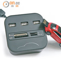 USB記憶棒及讀卡器<br>（左）讀卡器現價：$225（原價$322）<br>（右）USB記憶棒現價：$313（原價$448）