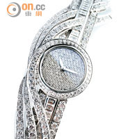 Classique 18K白金鑽石腕錶（鑲有共重16.78卡鑽石） $2,594,000