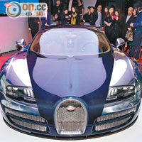 Bugatti Vitesse擁有1,200hp馬力，身價高達220萬歐元。
