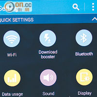 TouchWiz介面由方變圓，Android躉要時間適應。