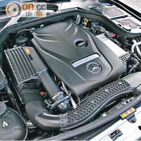 植入Turbo的2公升汽油引擎，能在瞬間輸出211hp馬力。