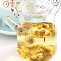 Chrysanthemum Flower Tea $35<br>Drink List的選擇也多，除了啤酒、咖啡之外，也有花茶選擇。來自澳洲的菊花花茶，清新有香味。