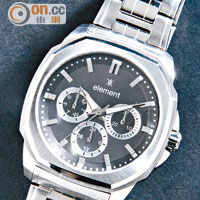 因家族從事鐘錶業，所以錶身選料佔優，採用316L不銹鋼製造。