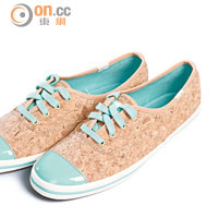 Keds for kate spade粉藍水松料布鞋 $699（e）