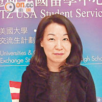 麗斯美國留學中心資深教育顧問Kitty Wu