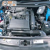 改配1.2公升Turbo引擎，性能及燃油經濟性都有所提升。