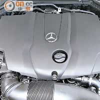 直四柴油引擎可做出低至4.5L/100km的低油耗。