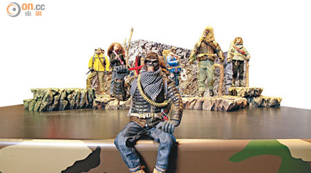一系列猿人極地探險隊Figure由即日起至11月15日在沙田同大家見面。