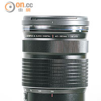M.Zuiko Digital 40~150mm F2.8 Pro遠攝變焦鏡頭。 售價：$11,990