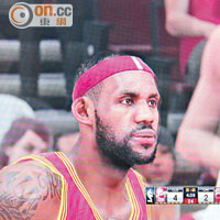 試玩區<br>試玩《NBA 2K15》，連接流暢冇窒機，特寫LeBron James大頭時，可見畫質細緻。