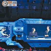 廠方包下The Arena場館舉行《StarCraft II》WCS Grand Finals總決賽。