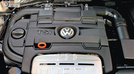 Volkswagen 1.4-litre TSI twincharger engine