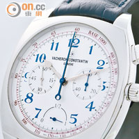 Harmony超薄高級複雜計時腕錶，搭載全球最薄的雙追針計時自動上鏈機芯，機芯厚度僅為5.20mm。